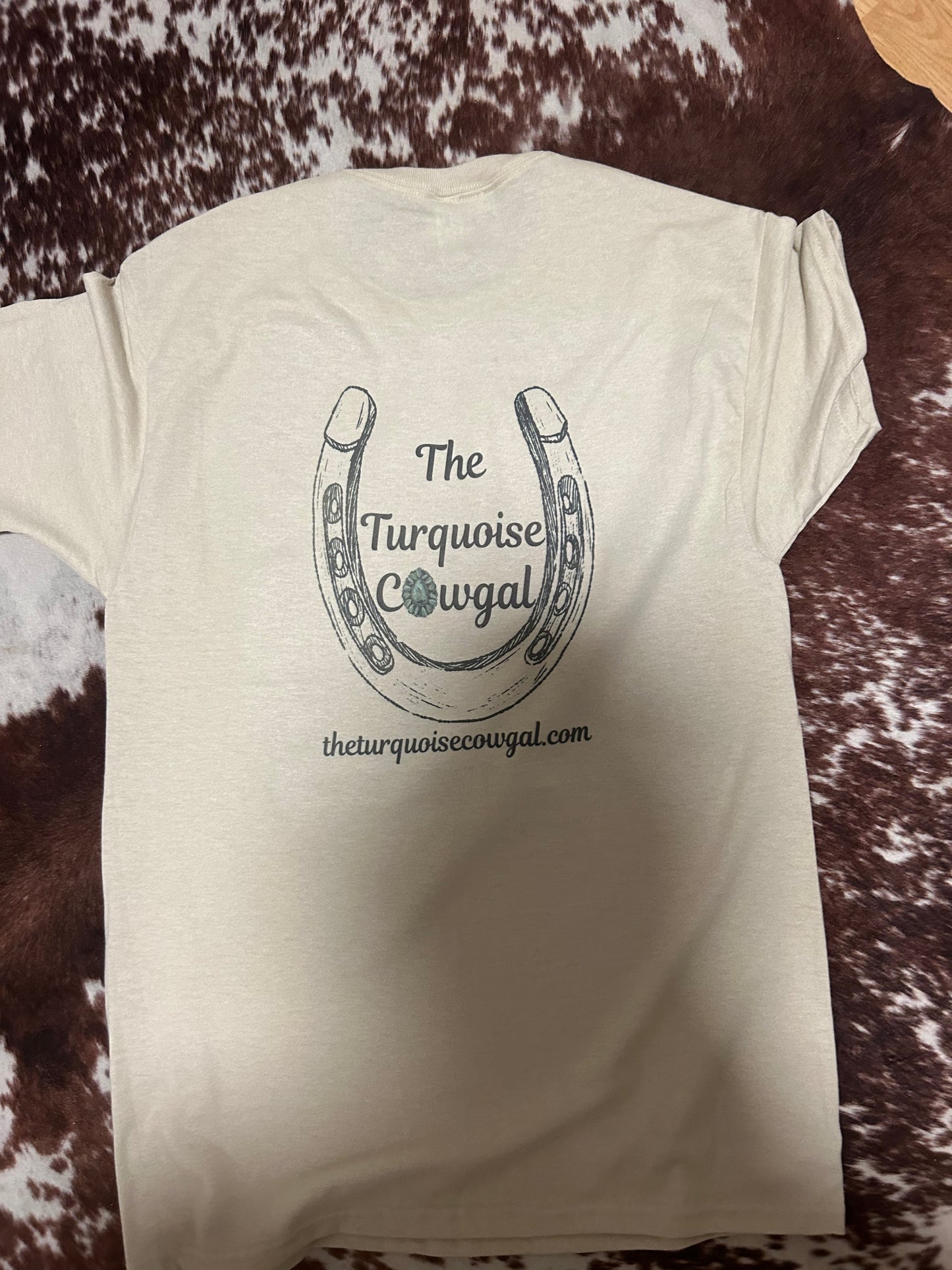* PREORDER * The turquoise cowgal tee
